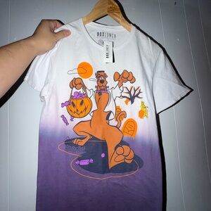Women Scooby-Doo Halloween Gradient Tee